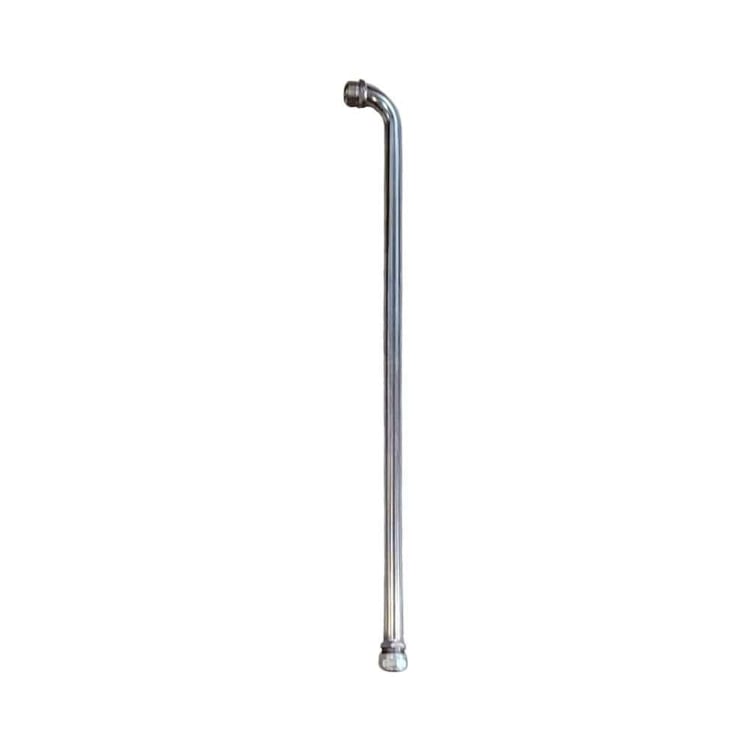 50 cm Dirsekli Pex Radyatör Bağlantı Borusu-Krom Uzatma Çubuğu