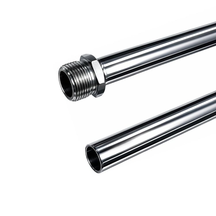 50 cm Nipelli Çubuk Radyatör Bağlantı Borusu 1/2x16 mm
