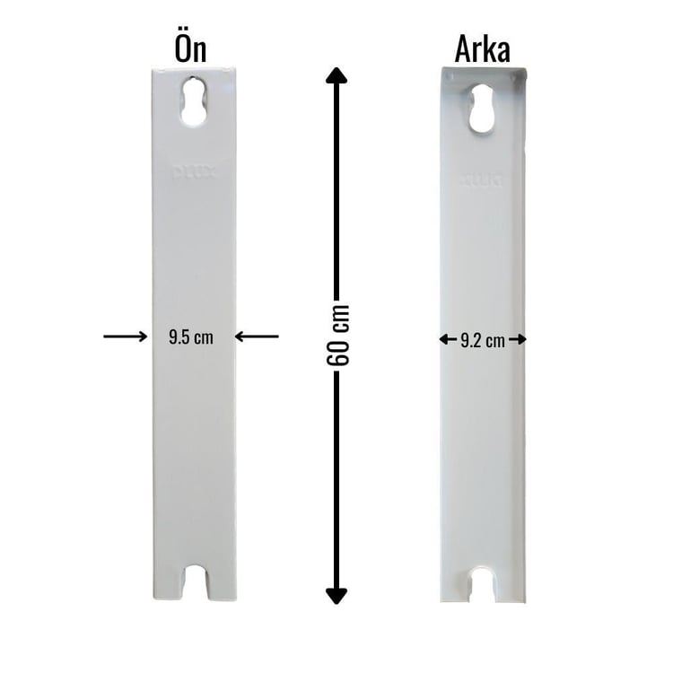 60 cm x 9.5 cm Panel Radyatör Yan Kapak Tip22