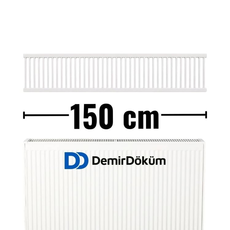 Demirdöküm Panel Plus Tip 22 Radyatör Üst Kapak Izgarası 150 cm