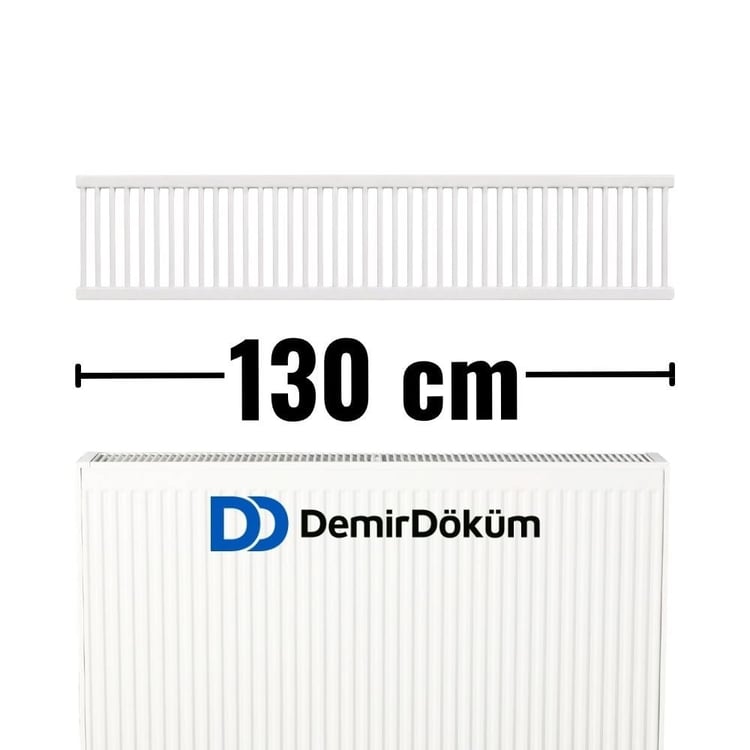 Demirdöküm Panel Plus Tip 22 Radyatör Üst Kapak Izgarası 130 cm