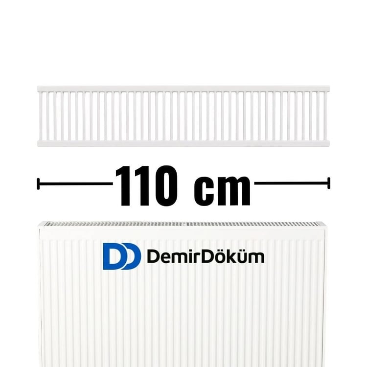 Demirdöküm Panel Plus Tip 22 Radyatör Üst Kapak Izgarası 110 cm
