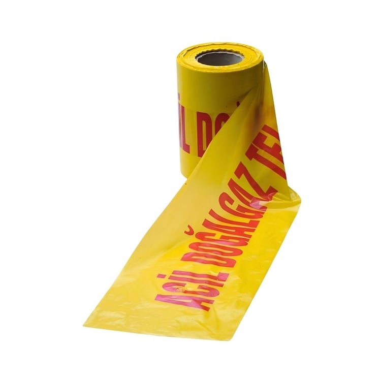 Doğalgaz Acil İkaz Bandı (187 Yazılı)- 20 cm x metre