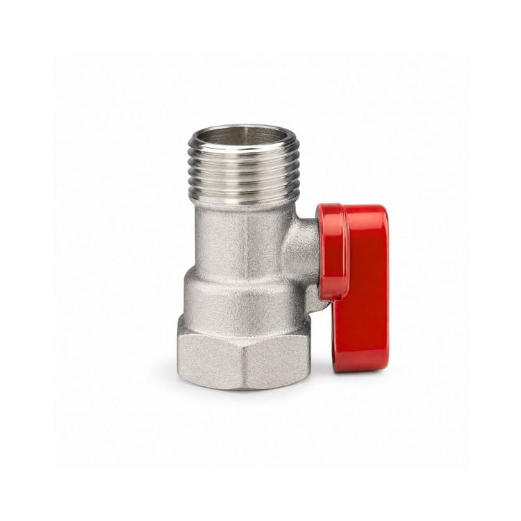 Ekonomik Mini Küresel Vana 1/2 Kırmızı