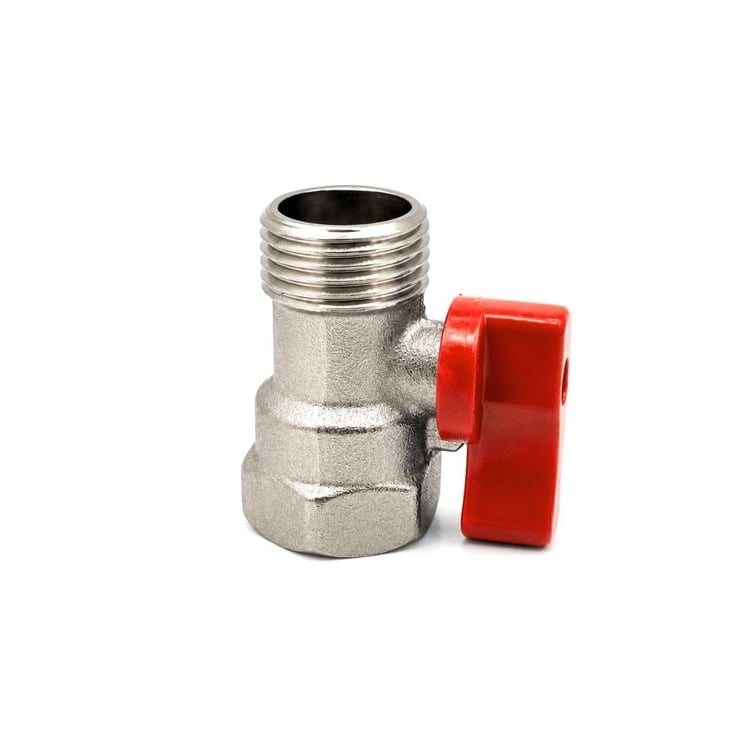 Ekonomik Mini Küresel Vana 1/2 Kırmızı