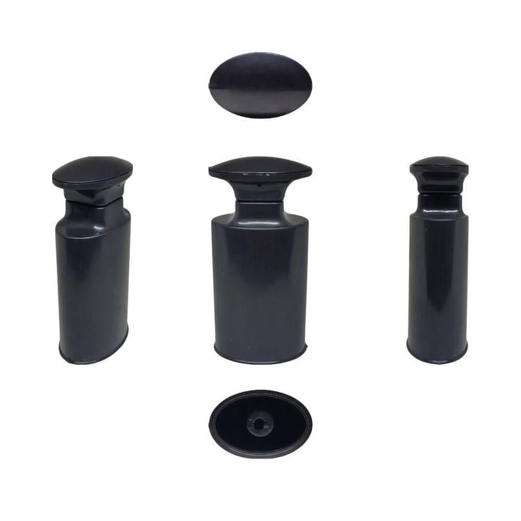 Havlupan Montaj Seti Oval Siyah