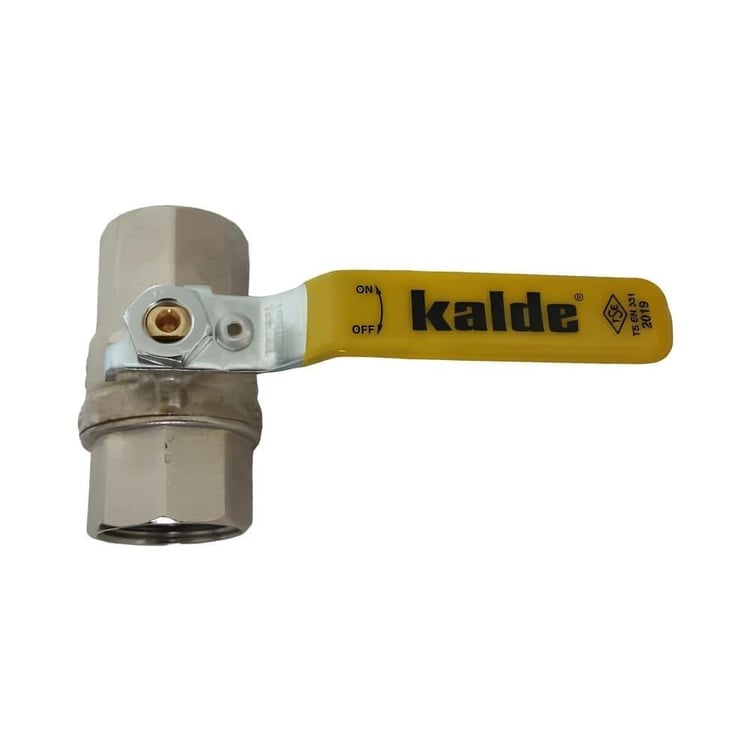 Kalde 1 Küresel Kilitli Doğalgaz Vanası TS-EN331-DN25