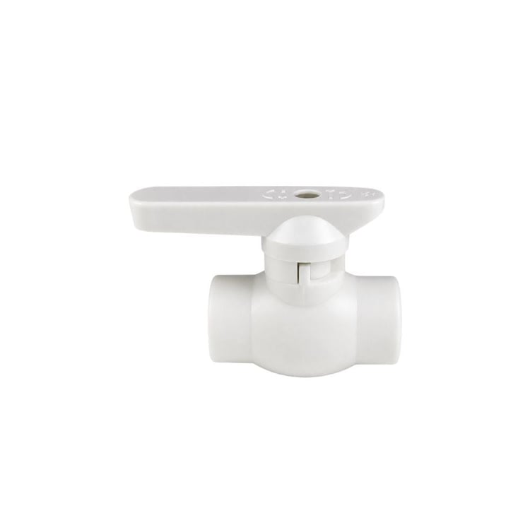 Kalde 20 mm Plastik Küresel Vana