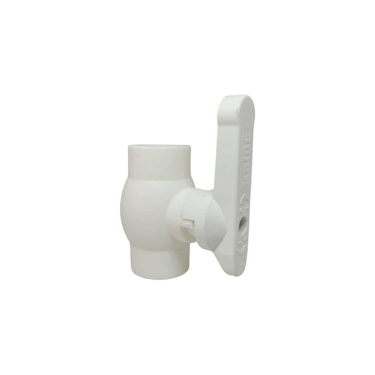 Kalde 20 mm Plastik Küresel Vana