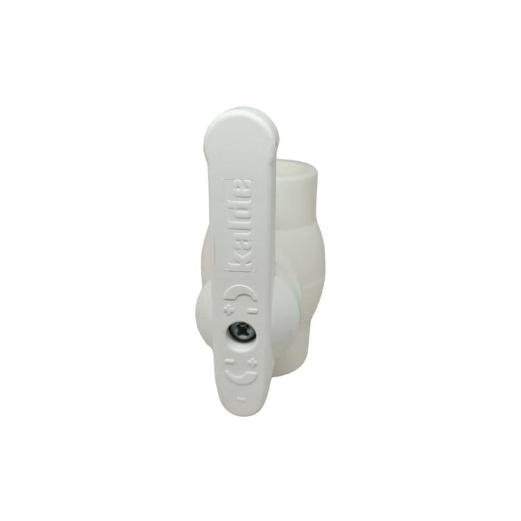 Kalde 25 mm Plastik Küresel Vana