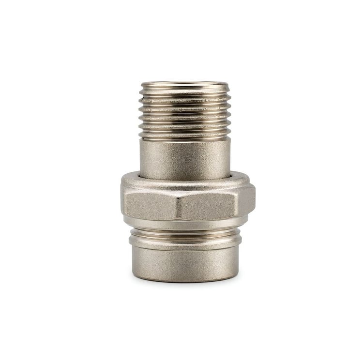 Kalde Düz Rakor Pirinç 1/2”