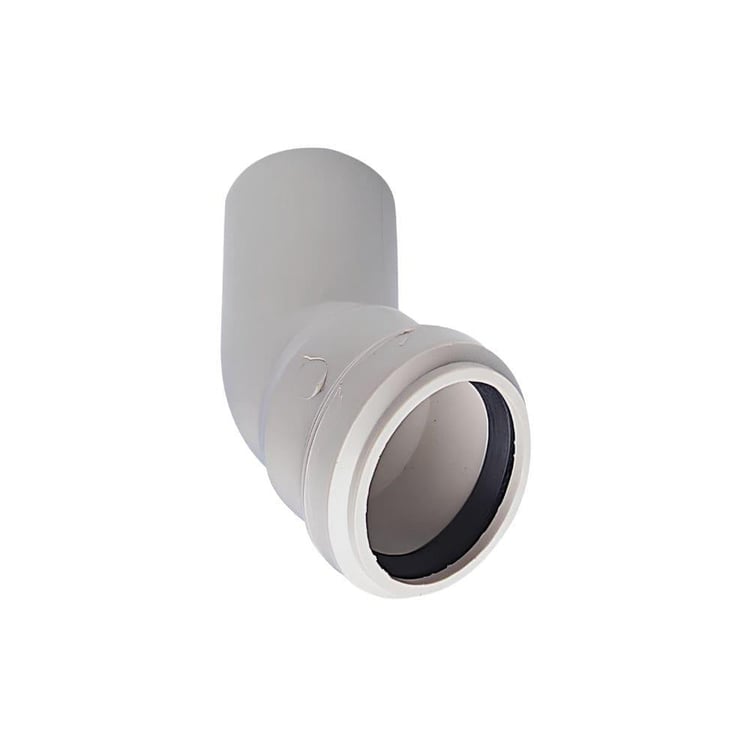 Kalde Pvc Açık Dirsek 50x45°