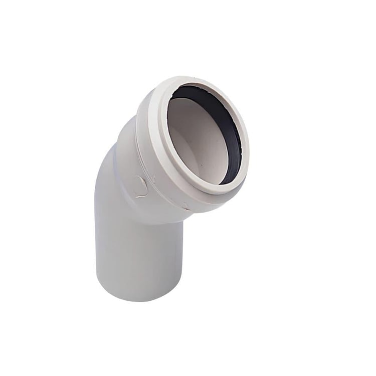 Kalde Pvc Açık Dirsek 50x45°