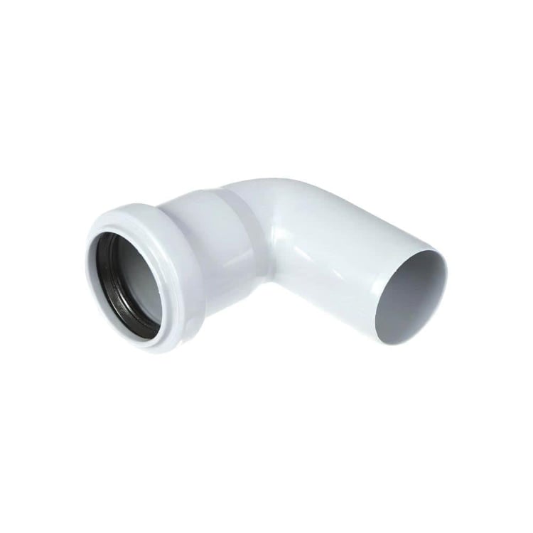 Kalde Pvc Kapalı Dirsek 50x87°