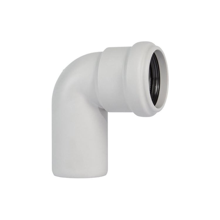Kalde Pvc Kapalı Dirsek 50x87°