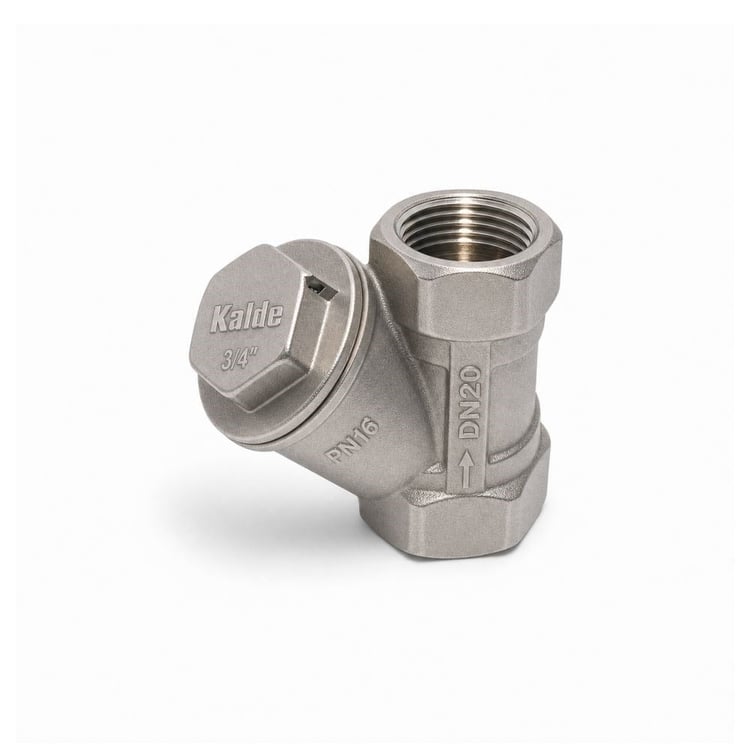 Kalde Su Filtresi 3/4” Pirinç Pislik Tutucu