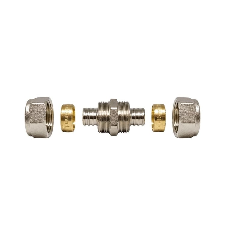 Mobil Pex Boru Ekleme Rekoru Manşonu 16x16 mm