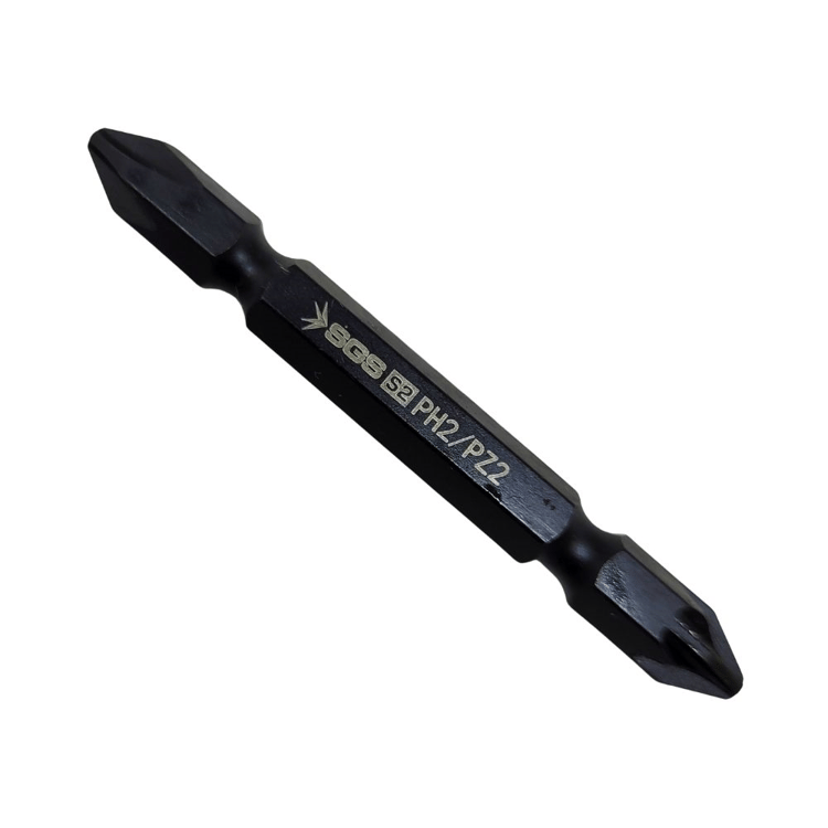 SGS Çift Yönlü Bits Uç Yıldız PH2-Yıldız PZ2 65mm