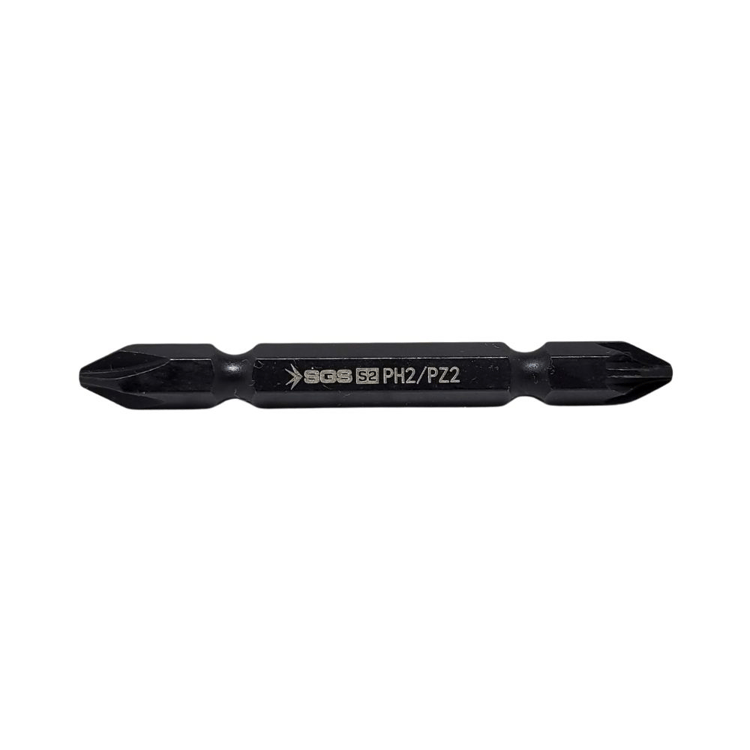 SGS Çift Yönlü Bits Uç Yıldız PH2-Yıldız PZ2 65mm