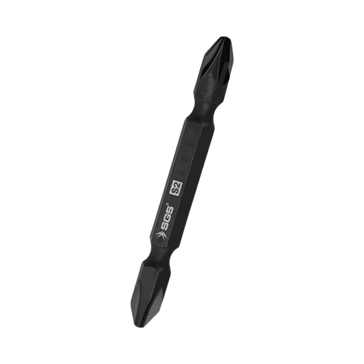 SGS Çift Yönlü Bits Uç Yıldız PH2-Yıldız PZ2 65mm