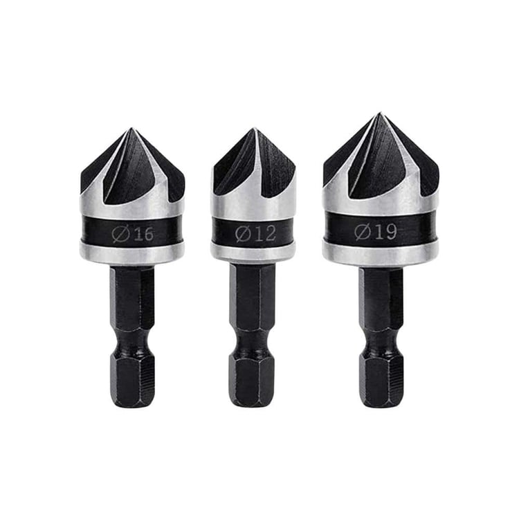 SGS Havşa Matkap Ucu Seti (12mm-16mm-19mm)