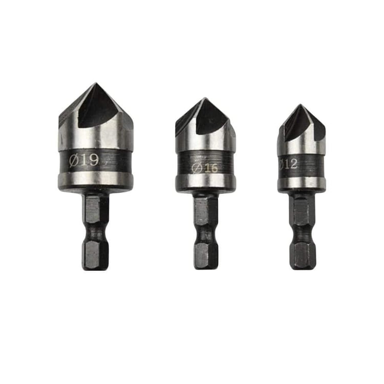SGS Havşa Matkap Ucu Seti (12mm-16mm-19mm)