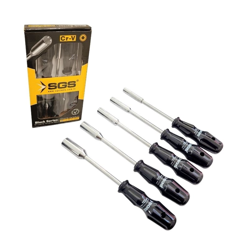 SGS Lokma Tornavida Seti 5 Parça-Black Series