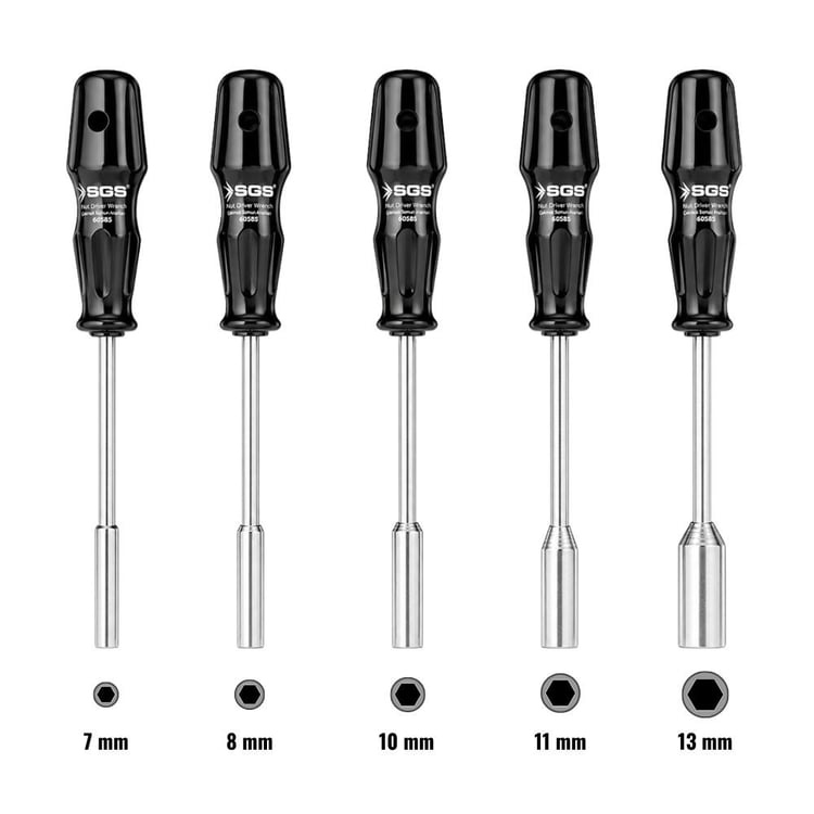 SGS Lokma Tornavida Seti 5 Parça-Black Series