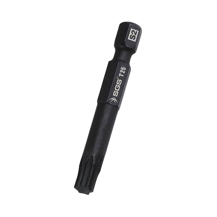 SGS3841-Sgs Torx Uçlu Bits S2 T25 50 mm Black-Pro Series