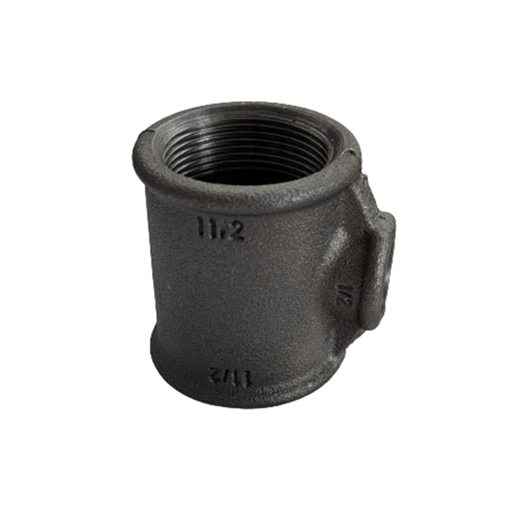 Siyah İnegal Te 11/2x1/2x11/2-DN40x15x40