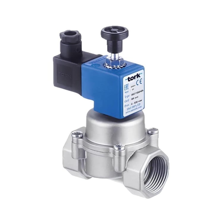 Gaz Emniyet Ekipmanları-Tork-Tork Selenoid Vana 3/4'' - 220 Volt-Torksv01