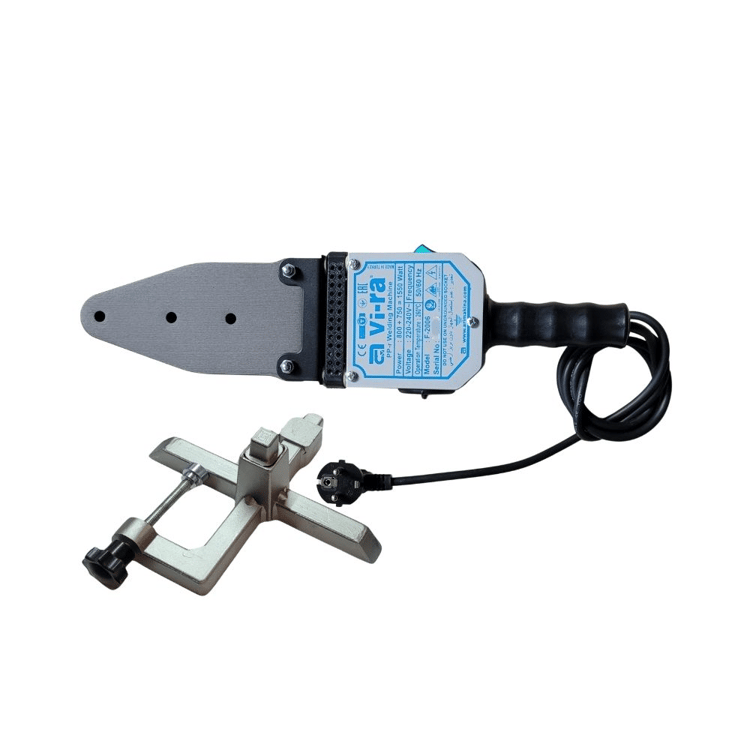 Vira F-2006 Plastik Kaynak Makinesi + Ayak 1500 W
