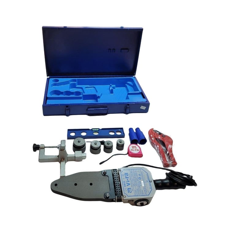Vira F-2006 Plastik Kaynak Makinesi Çantalı Tam Takım 1550 W