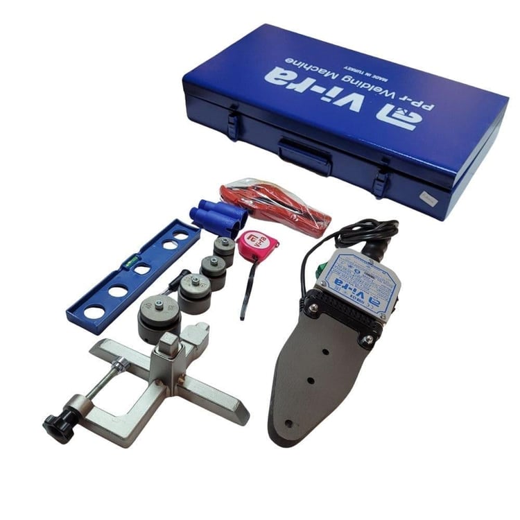 Vira F-2006 Plastik Kaynak Makinesi Çantalı Tam Takım 1550 W