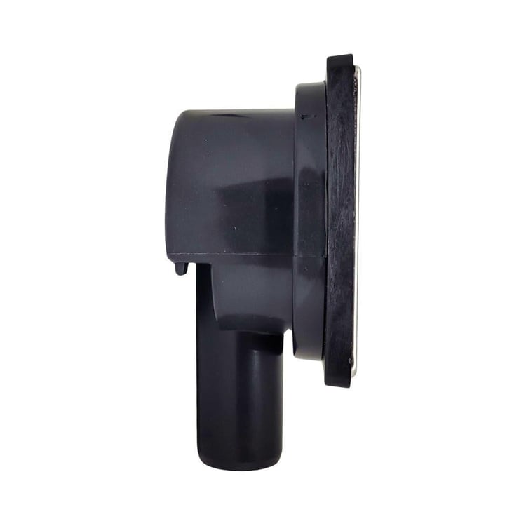 BANYO AKSESUARLARI-Diğer-10x10 cm Yer Süzgeci 32 mm Yandan Çıkışlı Paslanmaz Izgaralı-sifonyc-032100100