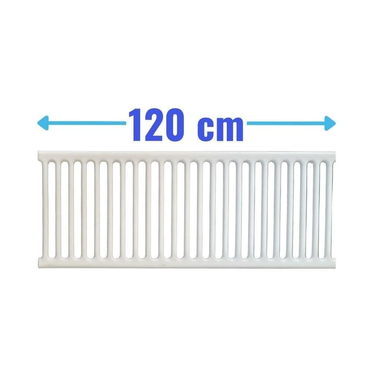 Radyatör Izgara ve Yan Kapaklar-Diğer-120 cm x 9 cm Panel Radyatör Üst Kapak Izgara Tip 22-vrpan-iz1200