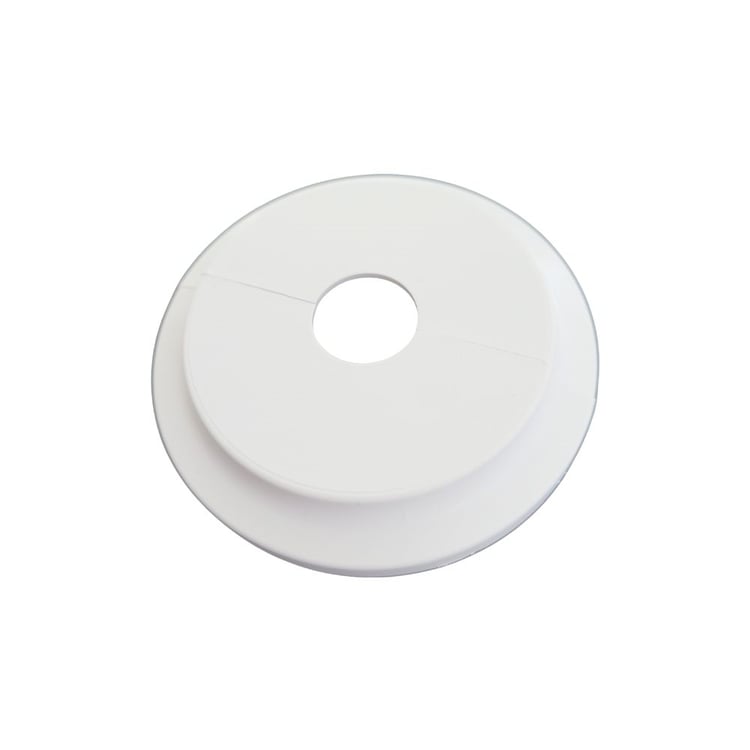 rozet-b16-16 mm Beyaz Boru Gizleme Rozeti