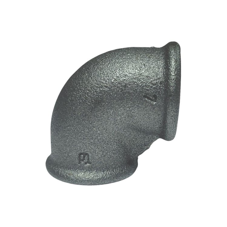 Doğalgaz Fittings Malzemeleri-Trakya Döküm-3/4 Siyah Dirsek DN20-sdr20