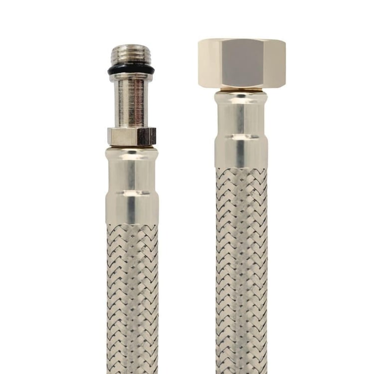 sfu-3810050-3/8xM10 Uzun-50 cm Batarya Bağlantı Flex Hortumu