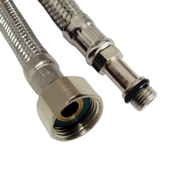 sfu-3810050-3/8xM10 Uzun-50 cm Batarya Bağlantı Flex Hortumu