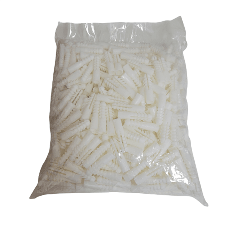 Beyaz Plastik Dübel 10mm - (Paket 500 Adet)-dbl-b10-500
