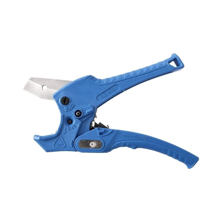 beytes-K42-Beytes 42 mm Kompozit Yarı Otomatik Pprc Plastik Boru Kesme Makası