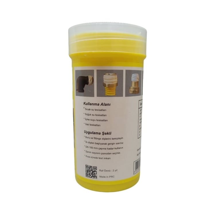 teflonip30610-Beze Teflon İp 150 Metre Sızdırmazlık İpi