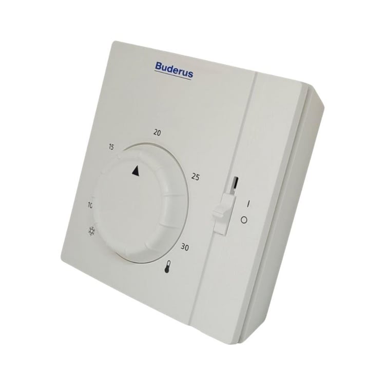 Kablolu Oda Termostatları-Buderus-Buderus RAA31 Kablolu Mekanik Oda Termostatı T-Control-BUDERUSODA01