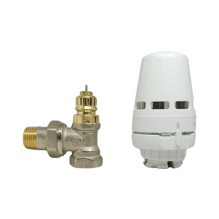 RADYATÖR VANALARI-Diğer-Danfoss Termostatik Vana Gövde + Başlık-dafosset0390