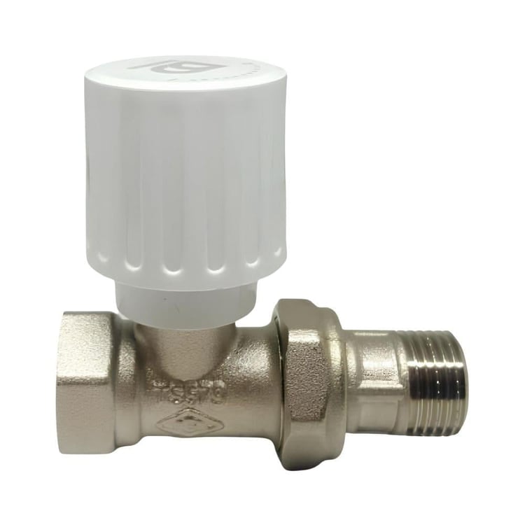 Radyatör Vanaları-Demirdöküm-DemirDöküm 1/2'' Düz Radyatör Vanası DD-S2-10024028
