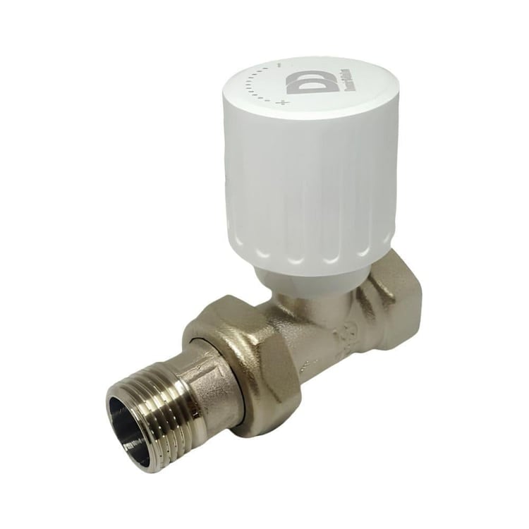 Radyatör Vanaları-Demirdöküm-DemirDöküm 1/2'' Düz Radyatör Vanası DD-S2-10024028