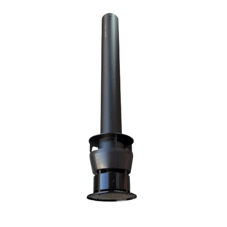 Demirdöküm Nitromix /Nitron Condens Siyah Dikey Baca -  Ø60/100 (Adaptör Hariç)-3003201328