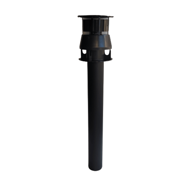 Demirdöküm Nitromix /Nitron Condens Siyah Dikey Baca -  Ø60/100 (Adaptör Hariç)-3003201328