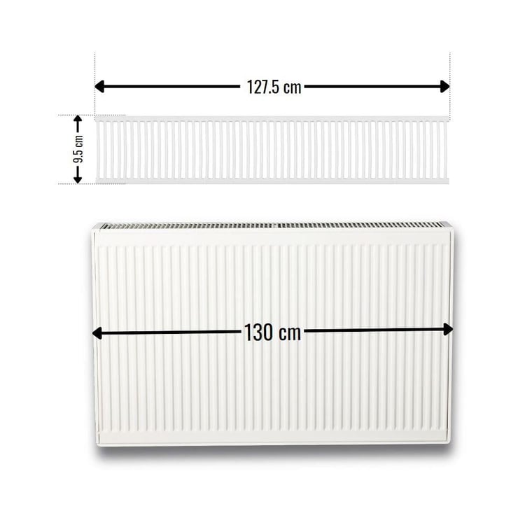 Radyatör Kapak ve Izgara-Demirdöküm-Demirdöküm Panel Plus Üst Kapak Izgara Tip 22-7231100601